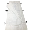 Waterproof PVC PEVA Funeral Corpse Mortuary Body Bag Stretcher Combo with 6 Handles Size 36" x 90" Cadaver Bag for Dead Bodies